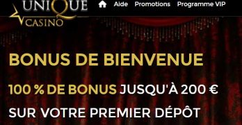 Avis de Unique Casino