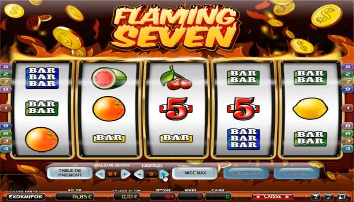 Flaming Seven de Partouche